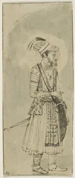 Copy of a Mughal Miniature